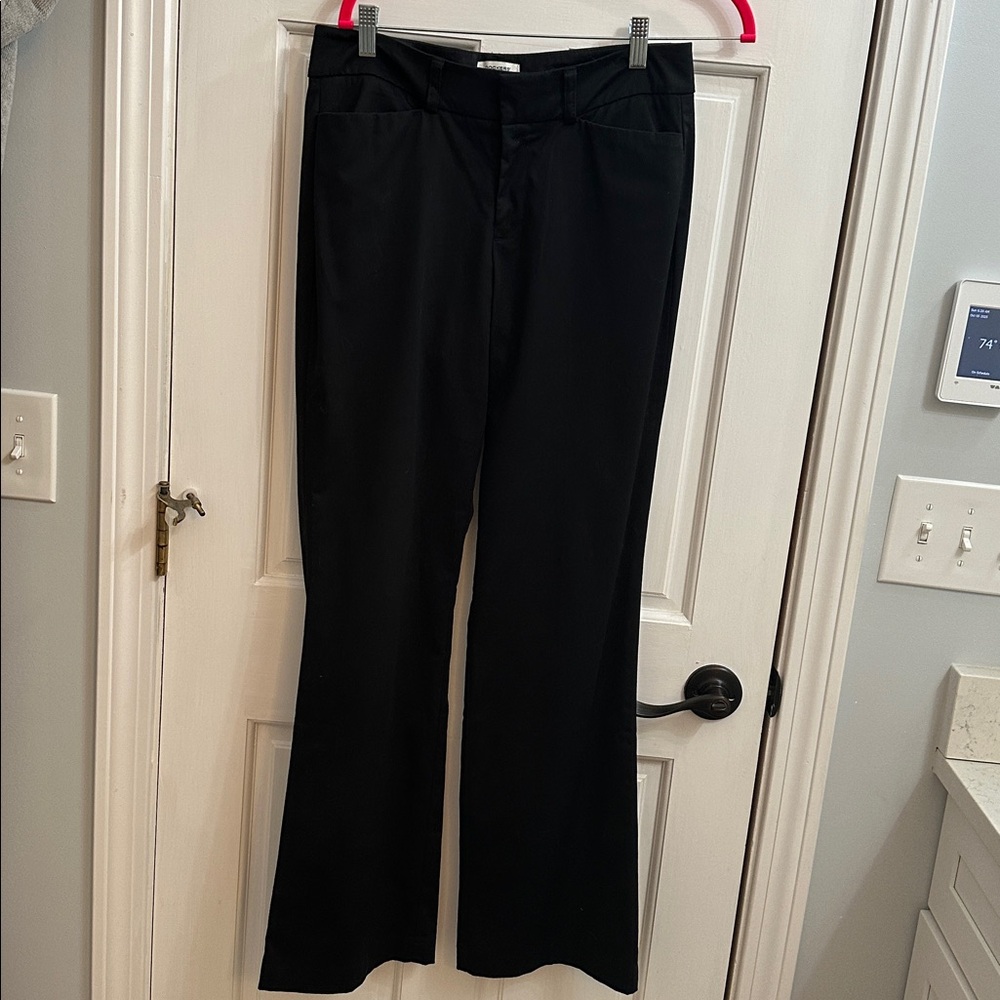 Dockers Black Mid Rise Curvy Pants